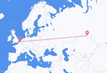 Flights from Omsk, Russia to Ostend, Belgium