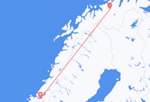Fly fra Trondheim til Alta