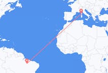 Flights from Imperatriz, Brazil to Ajaccio, France