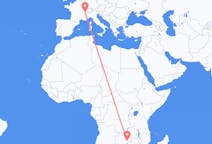 Flyg från Lusaka, Zambia till Genève, Schweiz