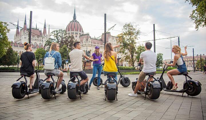 Guided Tours in Budapest on Luna e-Scooter