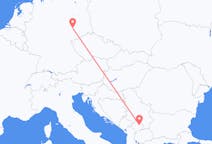 Flyreiser fra Leipzig, til Priština