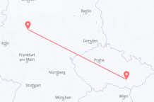 Flyg från Paderborn till Brno