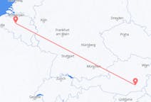 Flug frá Graz, Austurríki til Brussel, Belgíu