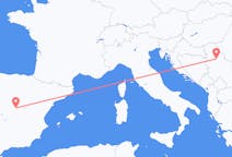 Lennot Belgradista Madridiin