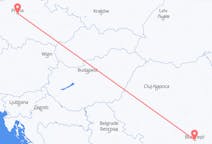 Vluchten van Boekarest, Roemenië naar Praag, Tsjechië