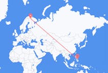 เที่ยวบิน จาก ตักโลบัน, ฟิลิปปินส์ ไปยัง อิวาโล, ฟินแลนด์
