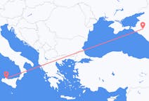 Fly fra Krasnodar til Palermo