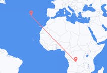 Flyrejser fra Dundo, Angola til Ponta Delgada, Portugal
