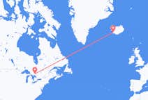 Flyg från Greater Sudbury, Kanada till Reykjavík, Kanada