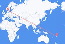 斐济出发地 拉巴萨飞往斐济目的地 哥德堡的航班