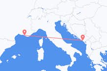 Flyrejser fra Marseille til Tivat