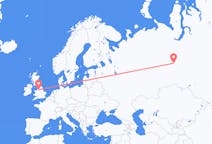 Flights from Khanty-Mansiysk, Russia to Manchester, the United Kingdom