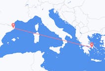 Voli da Gerona, Spagna a Atene, Grecia