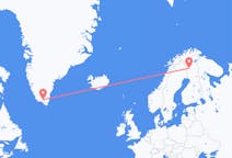 Flyg från Kolari, Finland till Narsarsuaq, Finland