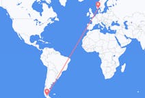 Flyreiser fra Punta Arenas, Chile til Kristiansand, Norge
