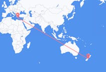 뉴질랜드발 크라이스트처치, 그리스행 하니아 항공편