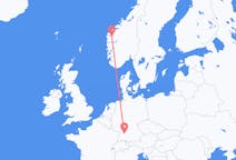 Flights from Sandane, Norway to Stuttgart, Germany