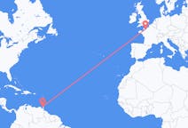 Flights from Port of Spain, Trinidad & Tobago to Caen, France