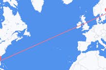 从奥兰多飞往斯德哥尔摩的航班
