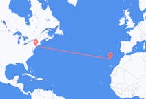 Loty z Nowy Jork, Stany Zjednoczone do Funchal, Portugalia