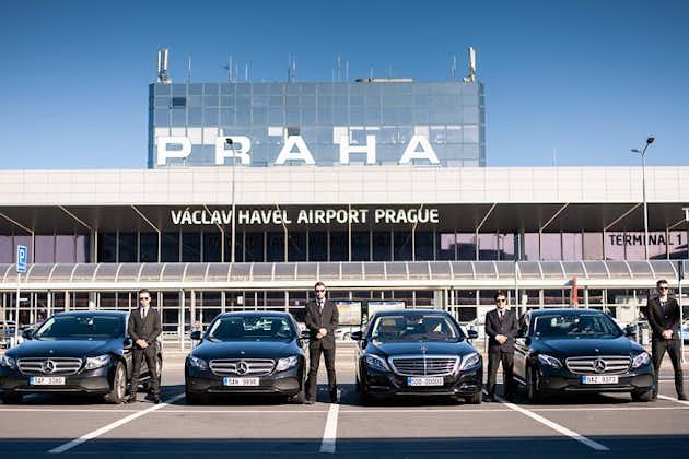 Arrivo privato o trasferimento di partenza: aeroporto di Praga