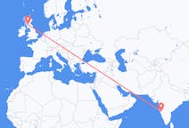 Flights from Belgaum, India to Glasgow, the United Kingdom