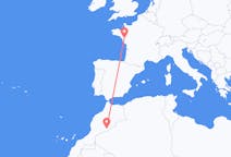 Flights from Zagora to Nantes