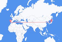 Flyreiser fra Niigata, Japan til Faro, Portugal