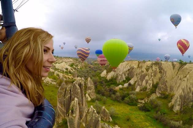 Ballonvaart in Cappadocië