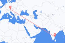 Vluchten van Chennai naar Salzburg