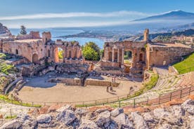 Excursion privée de 8 heures à Taormina et Castelmola au départ de Messine