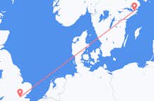Flyg från London till Stockholm