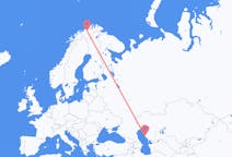 Flyrejser fra Aqtau, Kasakhstan til Alta, Norge