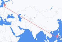 Flyrejser fra Puerto Princesa, Filippinerne til Kaunas, Litauen
