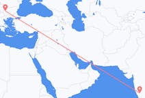 Flyrejser fra Hubli-Dharwad, Indien til Sofia, Bulgarien