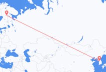 Flyreiser fra Seoul, til Kuusamo