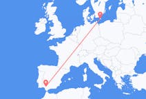 Flights from Seville, Spain to Bornholm, Denmark