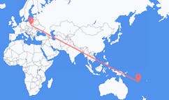 Flyreiser fra Port Vila, til Radom