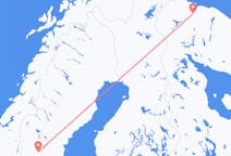 Fly fra Murmansk til Sveg
