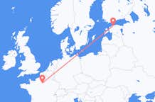 Flyrejser fra Tallinn til Paris