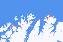 Flyreiser fra Hammerfest, Norge til Mehamn, Norge