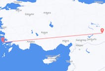 Vluchten van Kalymnos naar Diyarbakır