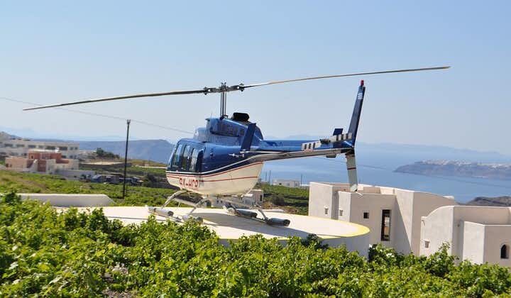 Private Helicopter Transfer from Athens to Elounda