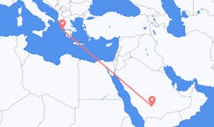 Flyg från Wadi ad-Dawasir till Cephalonia