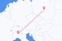 Flyreiser fra Lodz, Polen til Milano, Italia