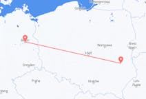 Flug frá Berlín, Þýskalandi til Lublin, Póllandi