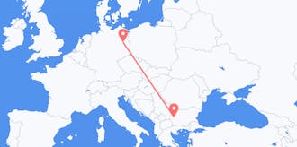 Flyreiser fra Bulgaria til Tyskland