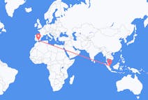 Flyrejser fra Singapore, Singapore til Granada, Singapore