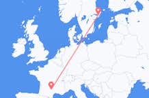 Vluchten van Rodez, Frankrijk naar Stockholm, Zweden